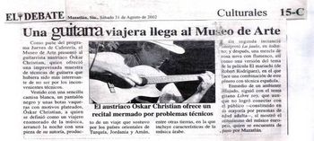 cultural presentation in mazatlan centro 2002
