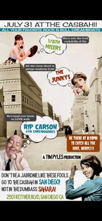 Rip Carson & the Carcin-O-Genics at the Casbah