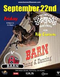 Bonneville 7 at the Barn