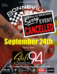 CANCELLED DUE TO WEATHER !! at Steele 94 Bar & Grill