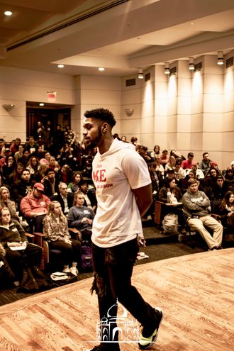 Pt.llL, 2oo+ youth showed up to be empowered by my message-University of Dayton