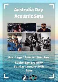 Acoustic Sets at Lucky Bay Brewery