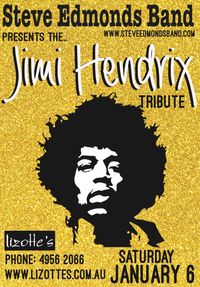 Jimi Hendrix Tribute Lizottes Newcastle