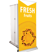 Deluxe Banner Stands 33 x 80