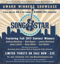 SOLD OUT: Eryn Michel performs at the Bluebird Café for Music City SongStar Showcase