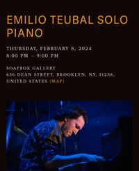 Emilio Teubal Solo Piano