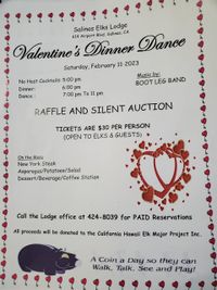 BootLeg Valentines Dinner Dance in Salinas
