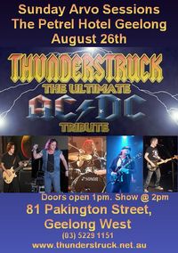 THUNDERSTRUCK Rockin' Sundays down at Geelong