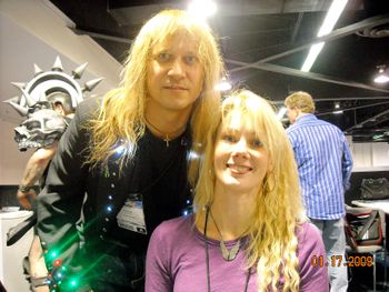 With Chris Caffery
