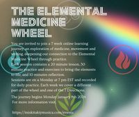 The Elemental Medicine Wheel ( at the center of your circle )