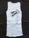 Ladies Blue Tank Top, WxSW design