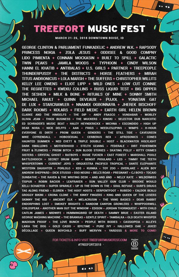 Andrew will be playing Treefort Music Festival in March 2018