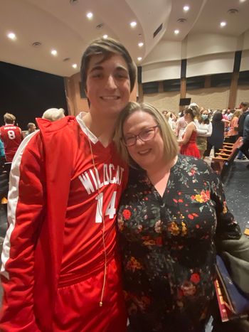 Aidan as Troy High School Musical Lovejoy HS 2022
