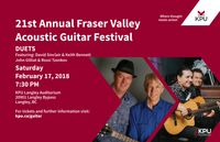 21st Annual Fraser Valley Acoustic Guitar Festival