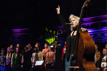 Show of Hands at the Royal Albert Hall - Miranda Sykes (photography by Judith Burrows)
