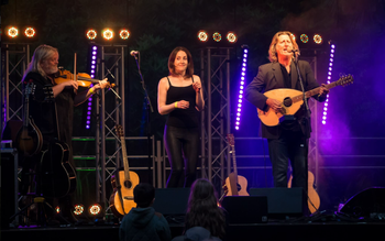 Steve, Phil and Alice Jones at Abbotsbury 2017
