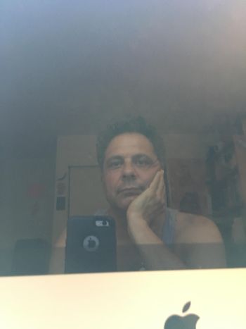 The old iMac and me
