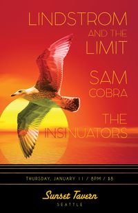 Sam Cobra/Lindstrom & the Limit/The Insinuators