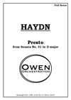 Haydn 'Presto' from Sonata 51