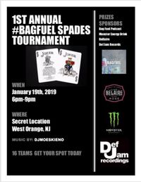 1st Annual Bagfuel Spades Tournament