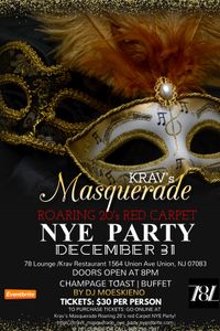 New Years Eve Masquerade Party!