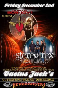 Stereo Rex with Ultimate Bon Jovi