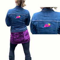 Upcycled Jean Jacket S