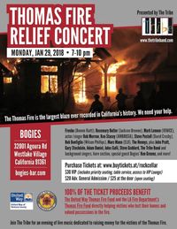 Thomas Fire Relief Concert Presented by THE TRIBE