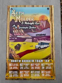 North Dakota Tour Poster ( Limited run of 50 posters)