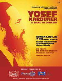 Yosef Karduner (w/full band)