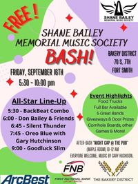 9th Annual Shane Bailey Memorial Music Society Bash
