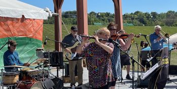 Brass Lassie onstage
