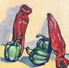PEPPERS|an original painting from Picture Cooking This 