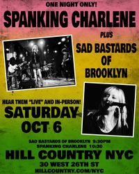 Spanking Charlene with Sad Bastards of Brooklyn opening