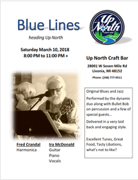 Blue Lines at Up North Craft Bar