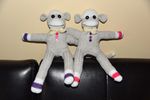 Betty & Veronica Sock Monkey Duo