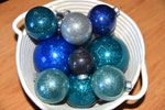 Glitter Christmas Balls - X-Large