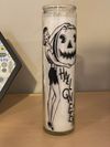 Retro Halloween Candle