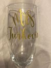 Customized Wedding Champagne Flutes