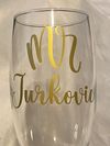 Customized Wedding Champagne Flutes