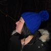 'Naria' Hat w/ Pompom - BLUE