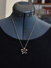 Metal Rose Necklace