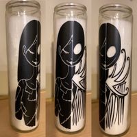 Jack & Sally Candle