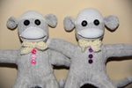 Betty & Veronica Sock Monkey Duo