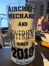 Aircraft Mechanic Anniversary Beer Mug