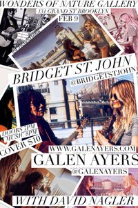 Galen Ayers w/Bridget St. John + David Nagler