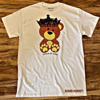 “Blessed University” Child Of God: Bear (White/Brown)
