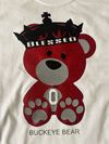 “Blessed University” Buckeye Bear (White/Red)