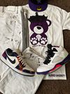“Blessed University” Child Of GOD: Bear (White/Purple)