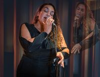 Maui singer - Nara Boone and Liz Morales of Ahumanu live performance in the Alaloa Lounge